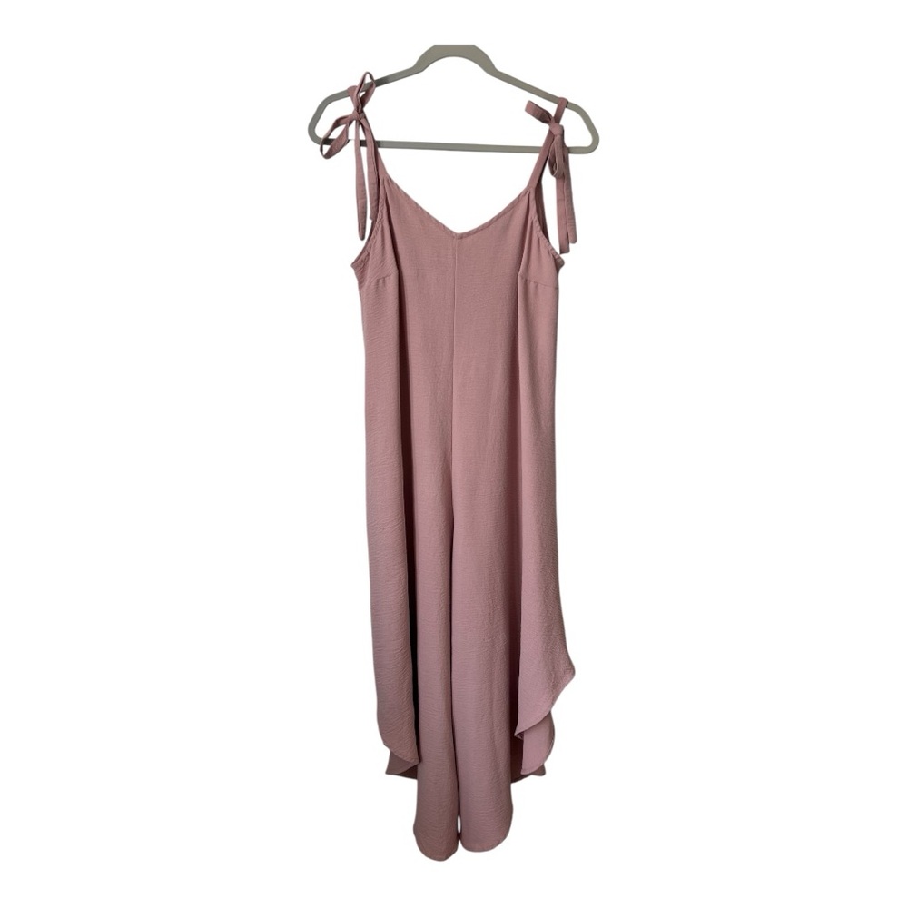 MSK Elegant Pink Sleeveless jumpsuit Size S. Used.